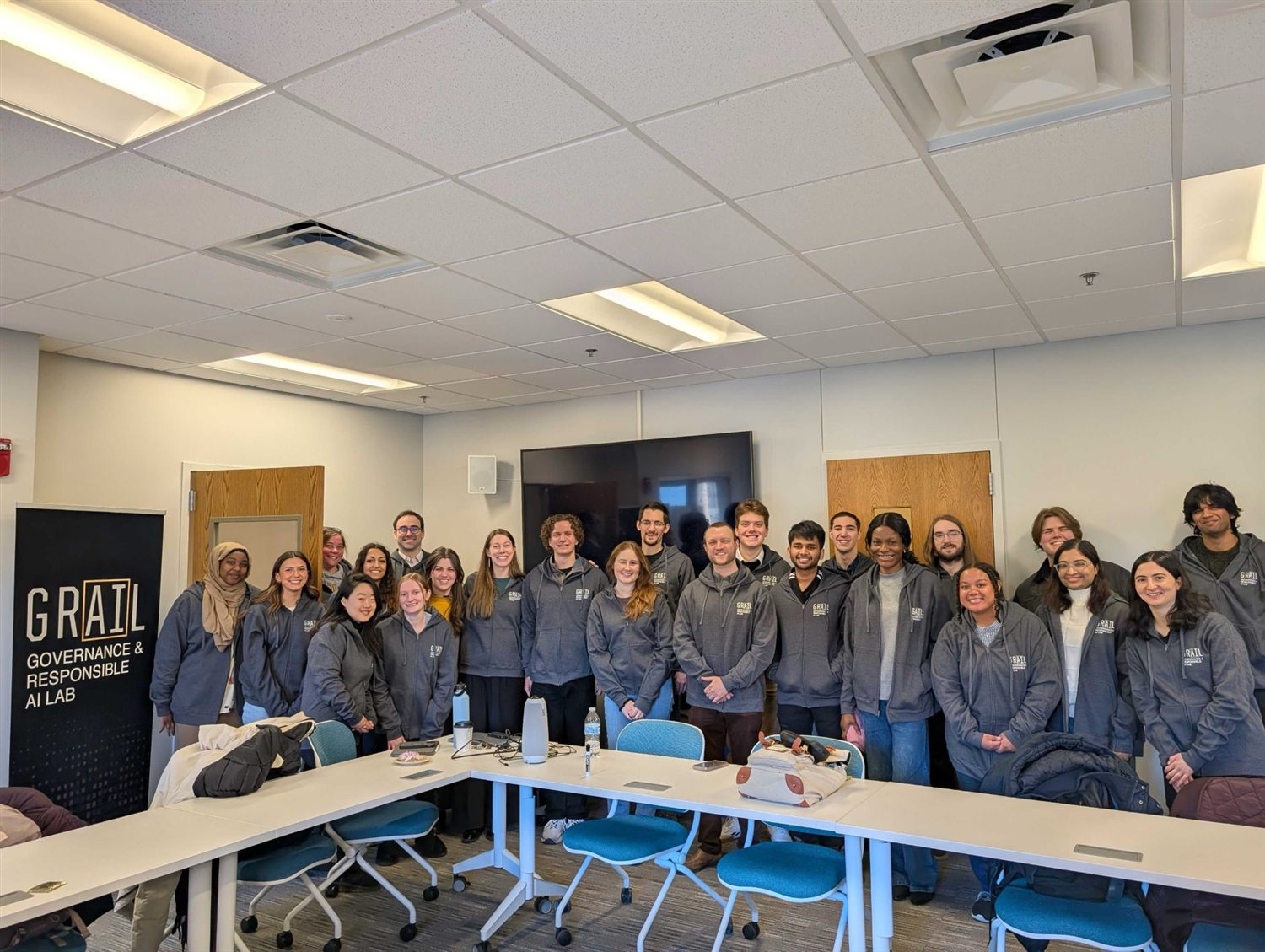 GRAIL researchers gathered for an all-lab meeting